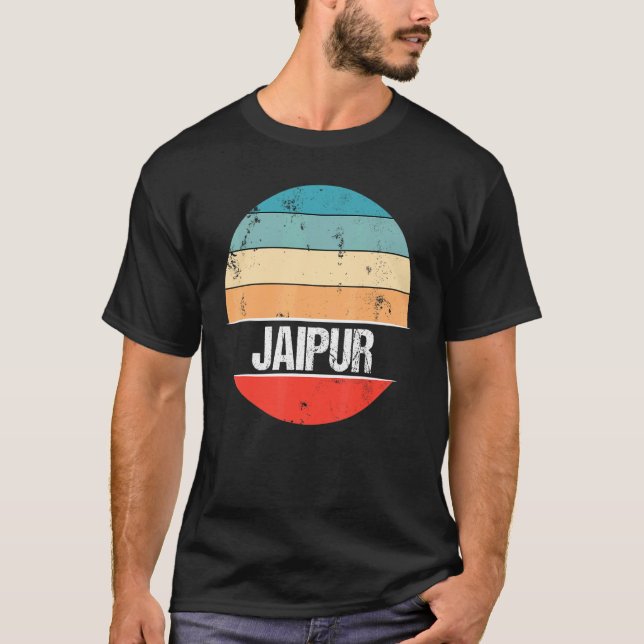 Jaipur India City Trip T-Shirt (Vorderseite)