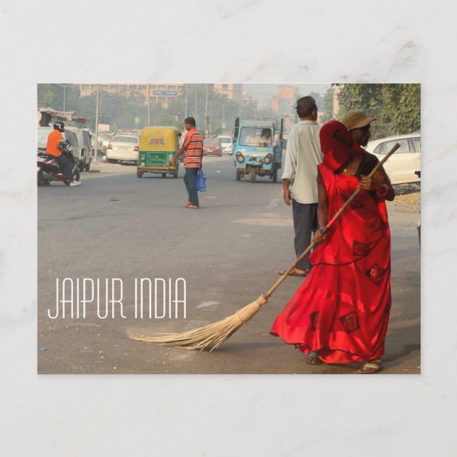 Jaipur India Postcard Postkarte (Vorderseite)