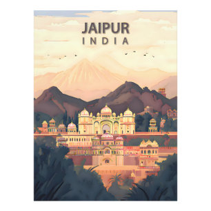 Jaipur – Indiens königliche rosa Stadt Fotodruck