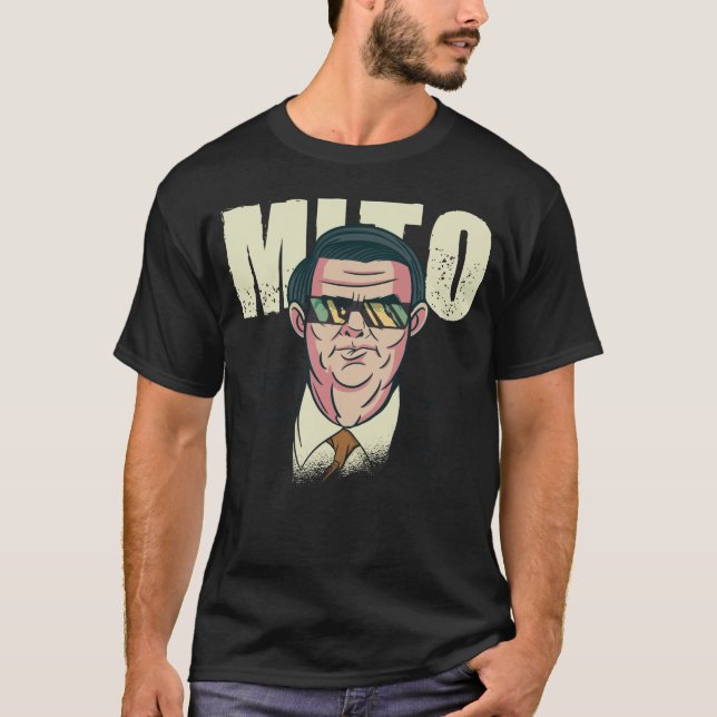 Jair Bolsonaro 2022 Mito Presidente Do Brasil T-Shirt (Vorderseite)