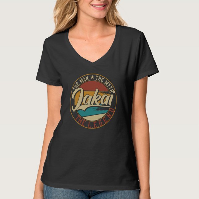Jakai The man the myth the legend T-Shirt (Vorderseite)