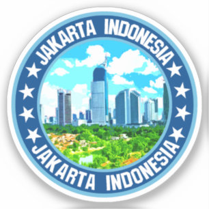 Jakarta Aufkleber