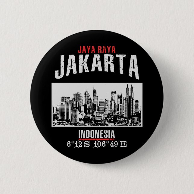 Jakarta Button (Vorderseite)