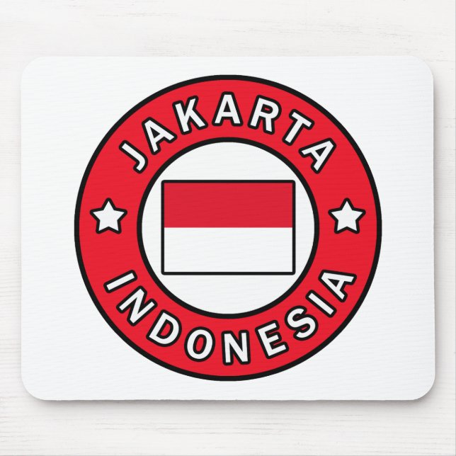 Jakarta Indonesia Mousepad (Vorne)