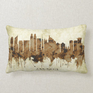 Jakarta Indonesische Stadt Lendenkissen