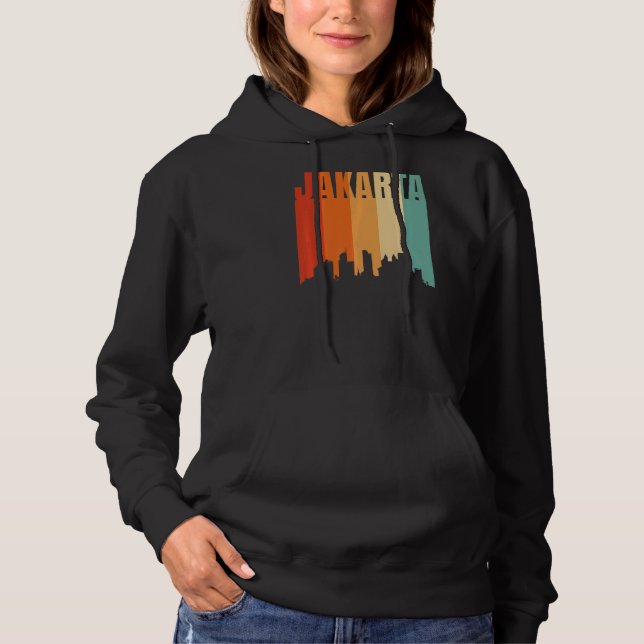 Jakarta Skyline Hoodie (Vorderseite)