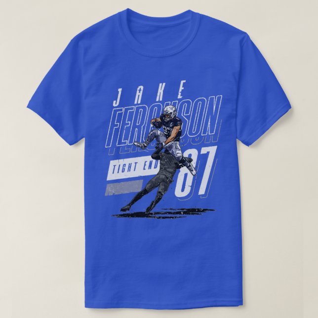 Jake Ferguson Dallas Hurdle TShirt (Design vorne)