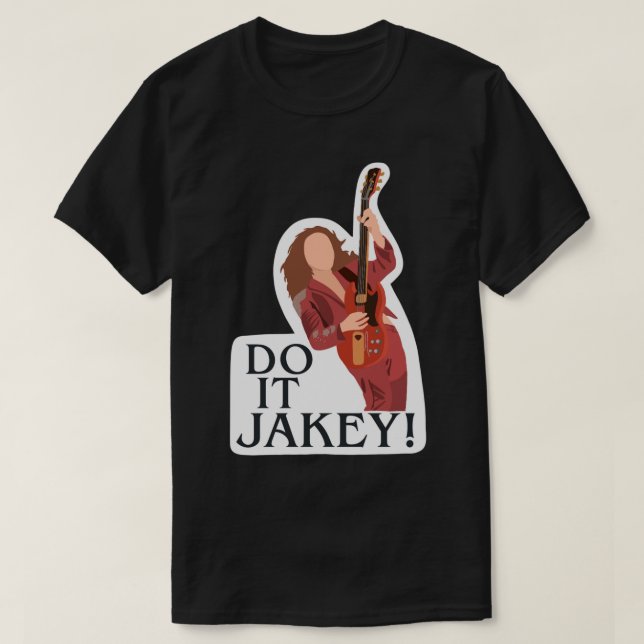 Jake Kiszka Greta Van Fleet Sticker Copy T-Shirt (Design vorne)