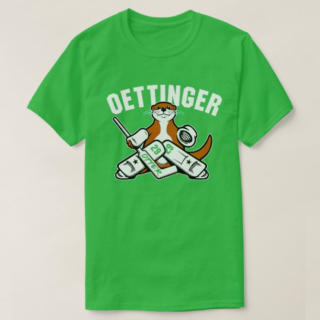 Jake Oettinger Otter TShirt 5 (Design vorne)