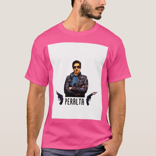 Jake Peralta T-Shirt (Vorderseite)