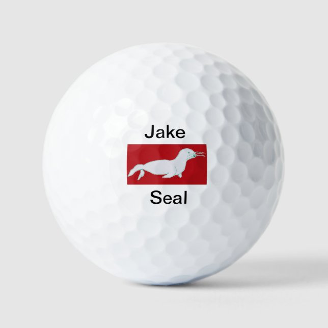 Jake Seal Golfball (Vorderseite)