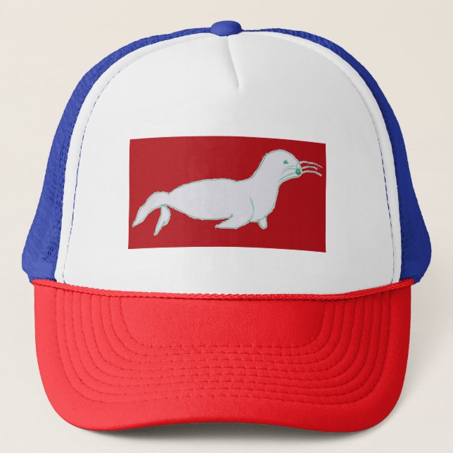 Jake Seal Trucker-Mütze Truckerkappe (Vorderseite)