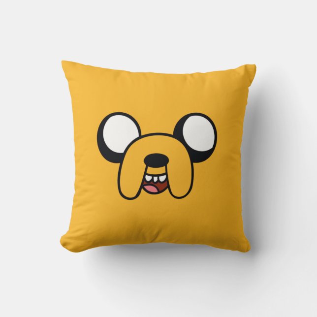 Jake the Dog Chill Pillow – Adventure Time Vibes Kissen (Vorderseite)