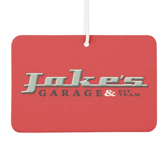 Jake's Garage Air Freshener: New Car Scent Autolufterfrischer (Vorderseite)
