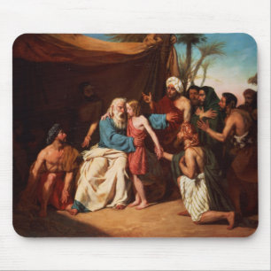 Jakob, der ablehnt, Benjamin, 1829 zu befreien (Öl Mousepad
