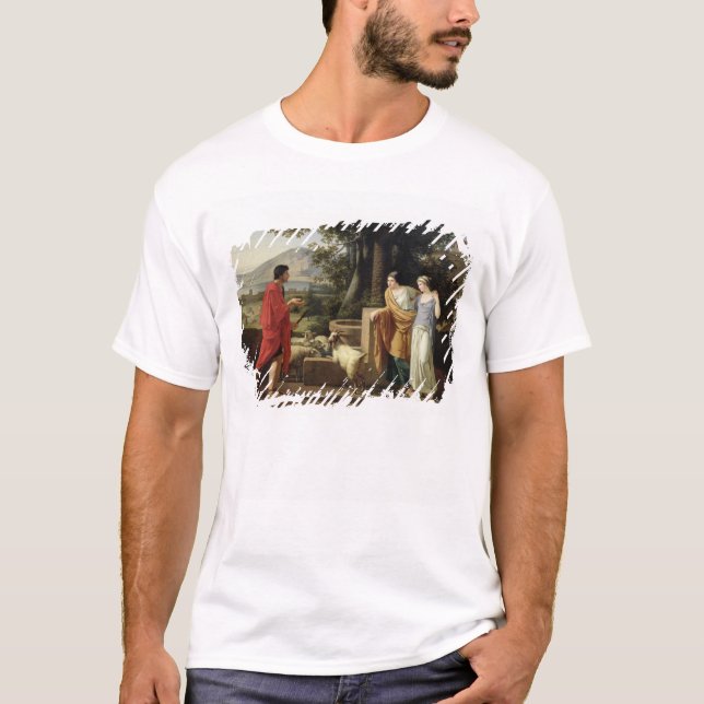 Jakob mit den Töchtern von Laban, 1787 T-Shirt (Vorderseite)