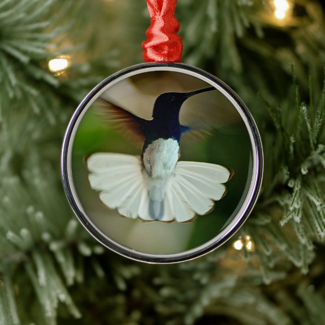 Jakobinerschwalbe im Flug Ornament Aus Metall (Baum)