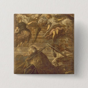 Jakobs Leiter (Öl auf Leinwand) Button