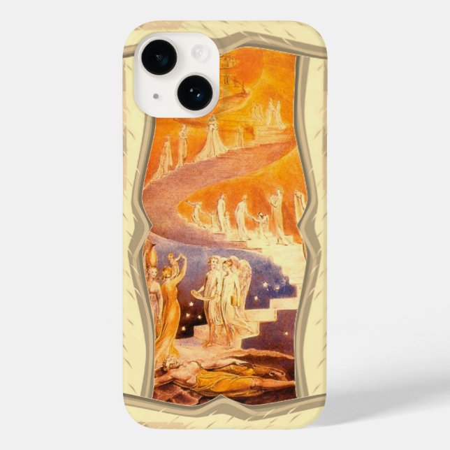 Jakobs Traum von William Blake Case-Mate iPhone Hülle (Rückseite)