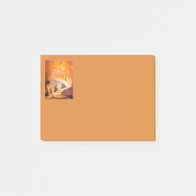Jakobs Traum von William Blake Post-it Klebezettel (Vorderseite)