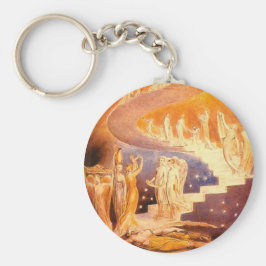 Jakob's Traum von William Blake Schlüsselanhänger