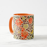 Jakobserblume, Orange, Brown und Senf Gold