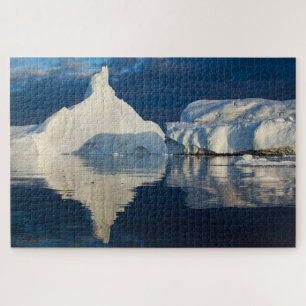 Jakobshavn-Gletscher Disko-Bucht Ilulissat, Grönla Puzzle