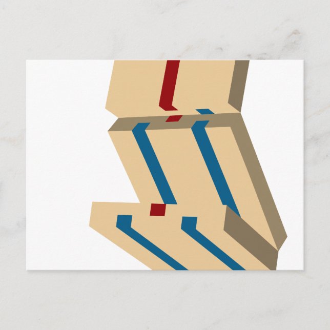 Jakobsleiter Postkarte (Vorderseite)