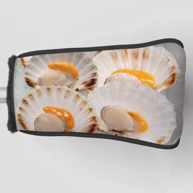 Jakobsmuscheln Golf Headcover (Vorderseite)