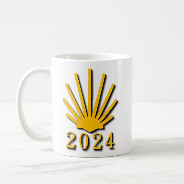 Jakobsweg 2024 kaffeetasse (Links)