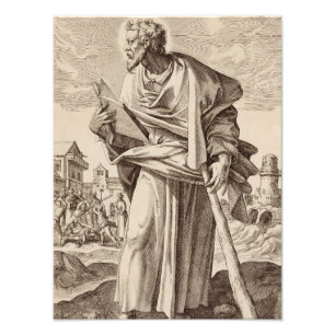 Jakobus der geringere Sohn von Alphaeus Fotodruck