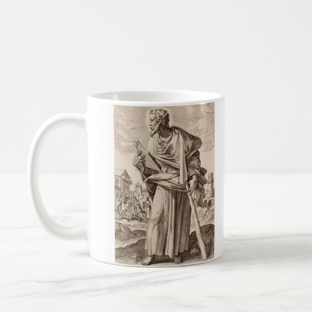 Jakobus der geringere Sohn von Alphaeus Kaffeetasse (Links)
