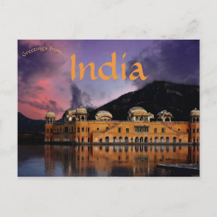 Jal Mahal Jaipur India Postkarte