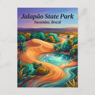 Jalapão State Park Brasilien Postkarte