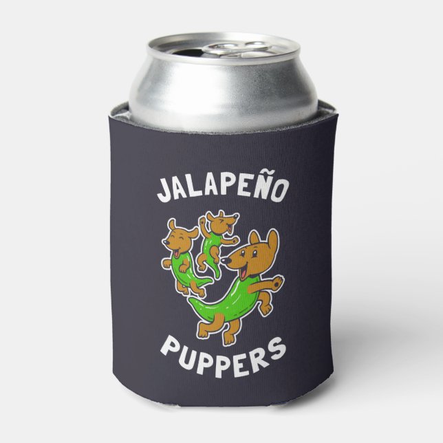 Jalapeño Puppers Dosenkühler (Kanne Vorderseite)