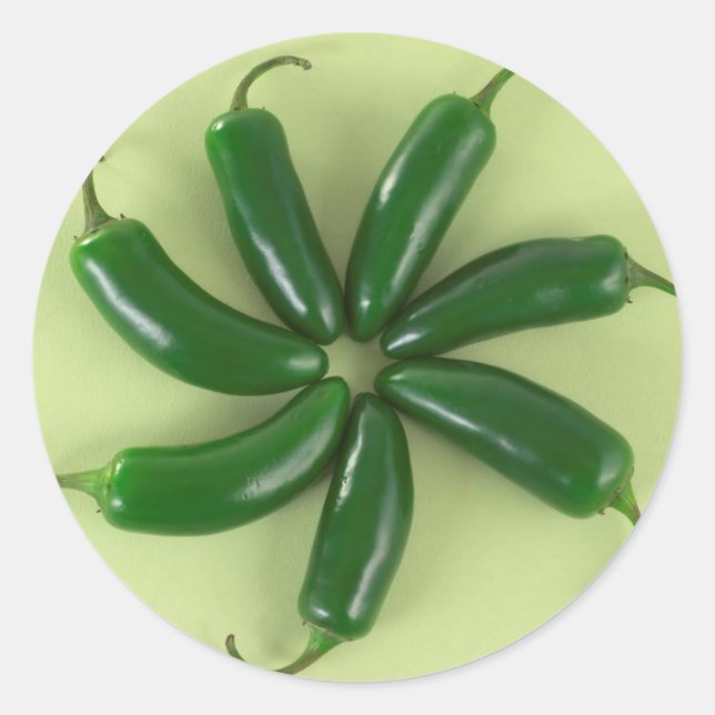 Jalapeno Swirl Sticker (Vorderseite)