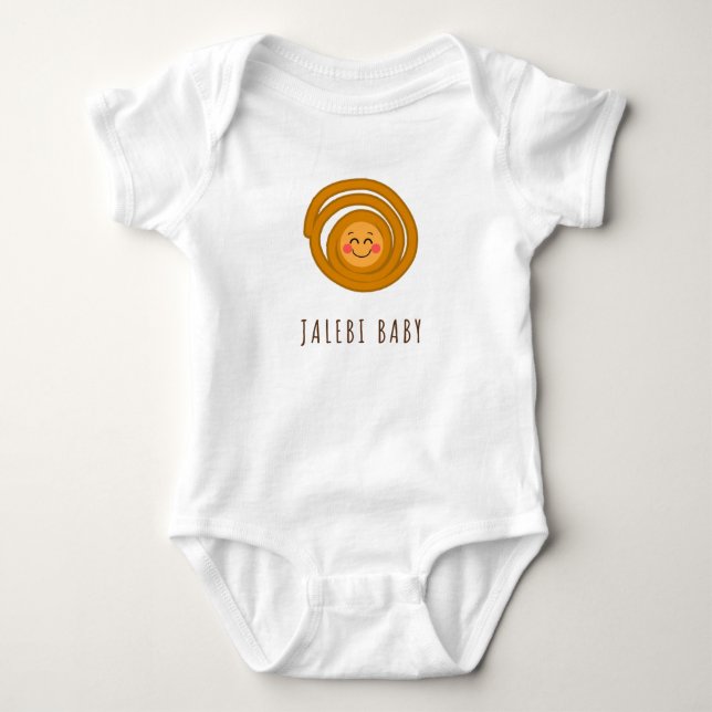 Jalebi Baby Strampler (Vorderseite)