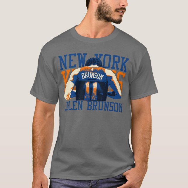 Jalen Brunson Kunstgeschenk T-Shirt (Vorderseite)