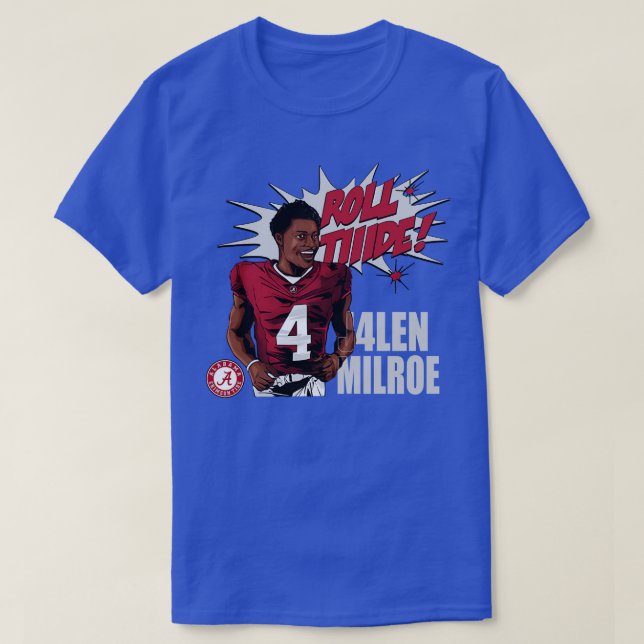 Jalen Milroe Role Tide Alabama TShirt (Design vorne)