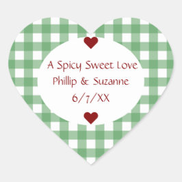 Jalepeno Jelly Gastgeschenk Hochzeit Jar Sticker L