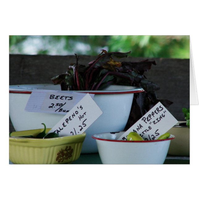 Jalepenos, Bananen-Paprikaschoten und Rüben (Vorderseite (Horizontal))