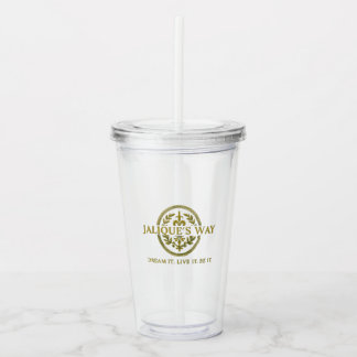 Jalique's Way Cup and straw Acryltrinkbecher
