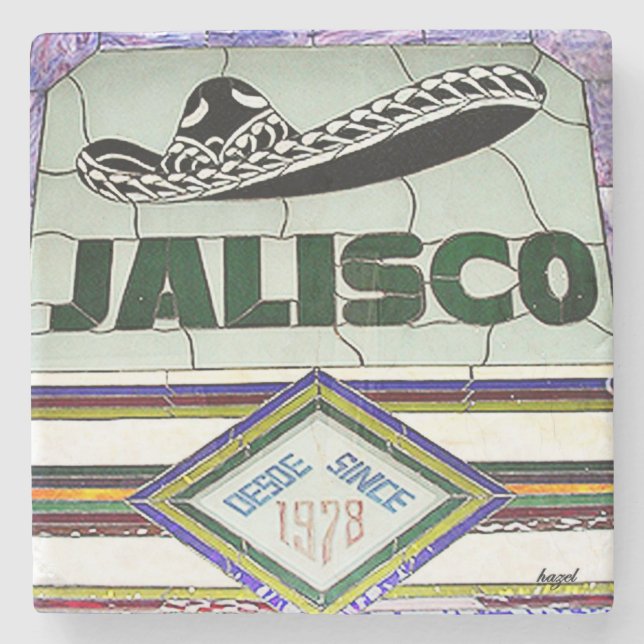 Jalisco Buckhead, Jalisco Atlanta, Jalisco Steinuntersetzer (Vorderseite)