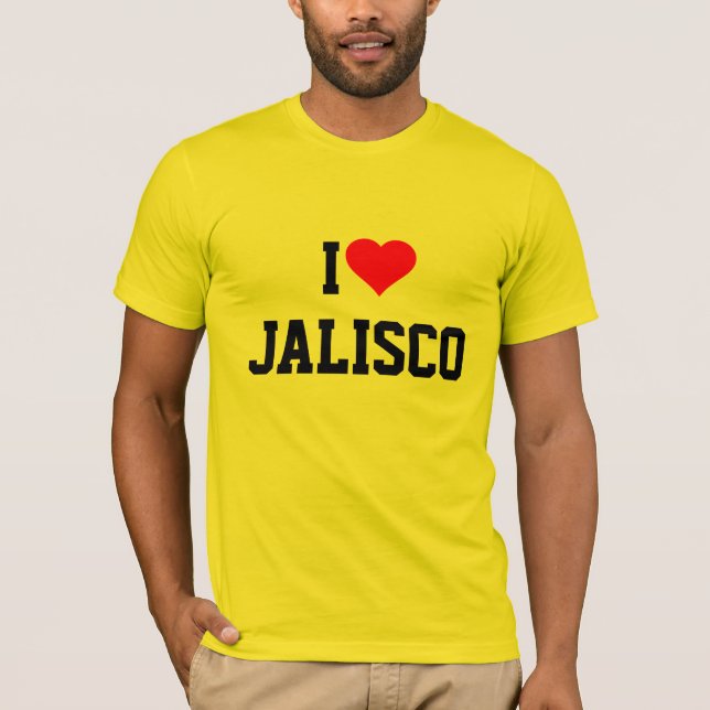 JALISCO: I LIEBE JALISCO T - Shirt (Vorderseite)