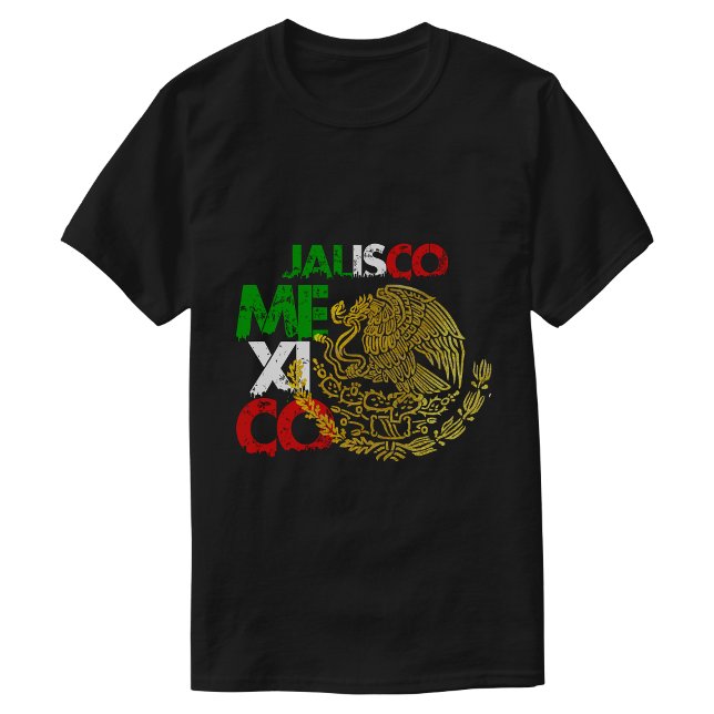 Jalisco Mexico Flag Shirt-Shirt T-Shirt (Jalisco Mexico Flag )