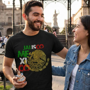 Jalisco Mexiko-Flagge T-Shirt
