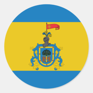 Jalisco, Mexiko Runder Aufkleber