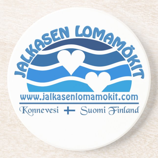 Jalkasen Lomamökit Untersetzer (Vorne)