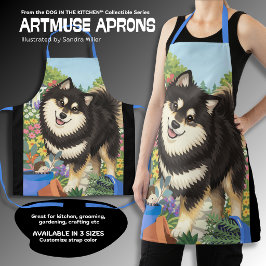 JALLO der finnische Lapphund - All-Over Print Schü Schürze