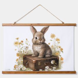 JALOOS HANGING TAPESTRY WANDTEPPICH MIT HOLZRAHMEN